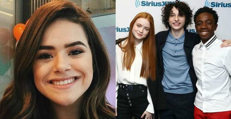 Maisa Silva e elenco de Stranger Things - Reprodução / Instagram e Getty Images