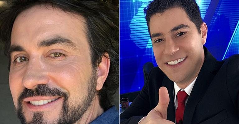 Ex-global fez zoeira com sacerdote - Reprodução Instagram e TV Globo