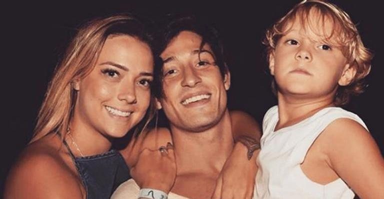 Carol Danta, Vini Martinez e Davi Lucca - Reprodução/Instagram