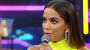 A musa cantou seus sucessos Vai Malandra e Veneno, no palco do Faustão. - Globoplay/Reprodução