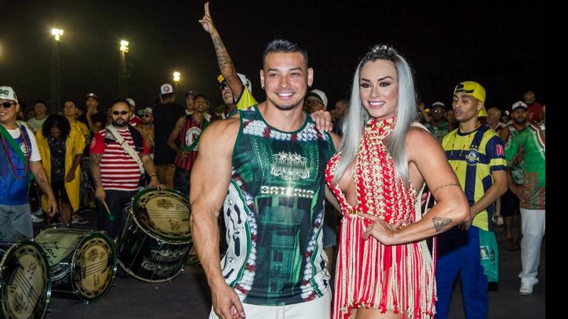 Juju Salimeni e Felipe Franco se casaram em 2015 e estão juntos a mais de 10 anos. - Marcelo Sá Barreto/Brazil News