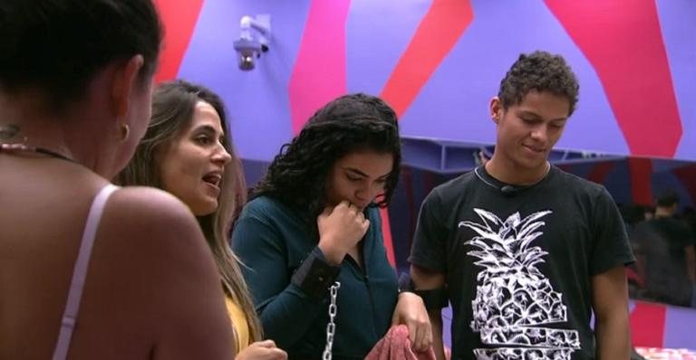 Participante do BBB chamou atenção ao se pronunciar sobre desafio - Divulgação/TV Globo