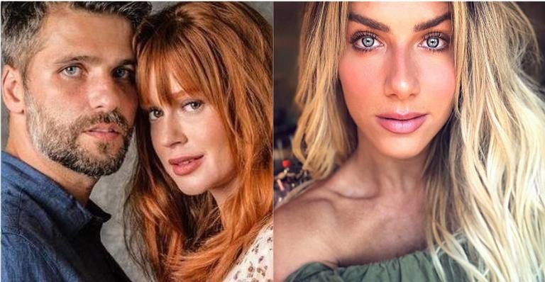 Bruno Gagliasso, Marina Ruy Barbosa e Giovanna Ewbank - Divulgação Globo e reprodução Instragram