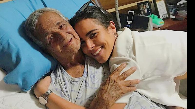 Wanessa Camargo visita o avô Francisco no hospital - Instagram/Reprodução