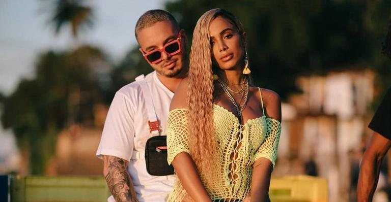 J Balvin e Anitta - Reprodução/Instagram