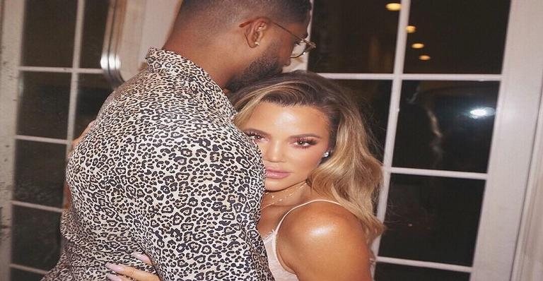 Khloé Kardashian com Tristan Thompson - Reprodução/ Instagram