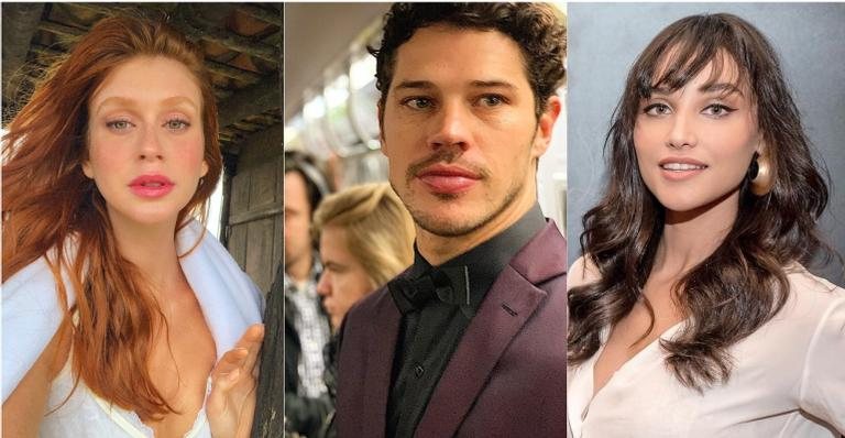 Marina Ruy Barbosa, José Loreto e Débora Nascimento - Reprodução / Instagram