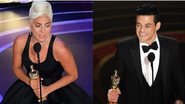 Rami Malek e Lady Gaga - Reprodução/Instagram