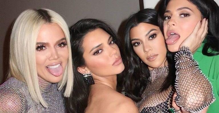 Khloé Kardashian, Kendall Jenner, Kourtney Kardashian e Kylie Jenner - Reprodução/Instagram