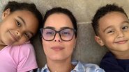 Maria Eduarda, Luciele Di Camargo e Davi - Reprodução/Instagram