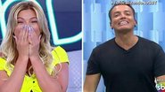 Lívia Andrade pagou mico ao lado de Leo Dias - Reprodução/SBT