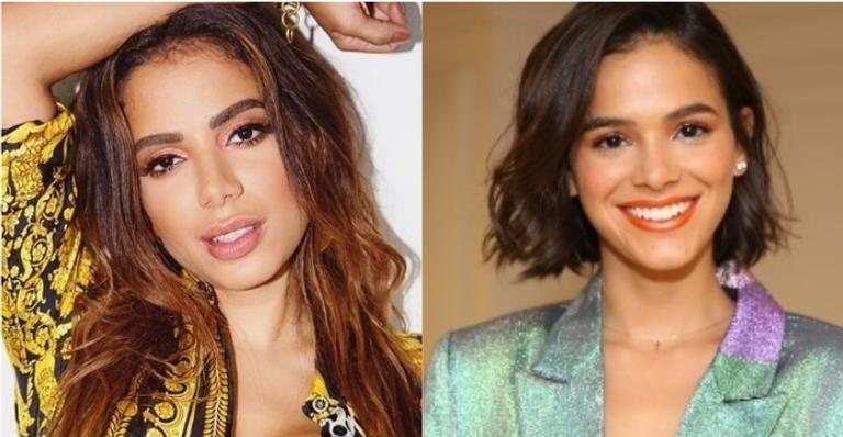 Anitta e Bruna Marquezine - Instagram/Reprodução/Thiago Duran/AgNews