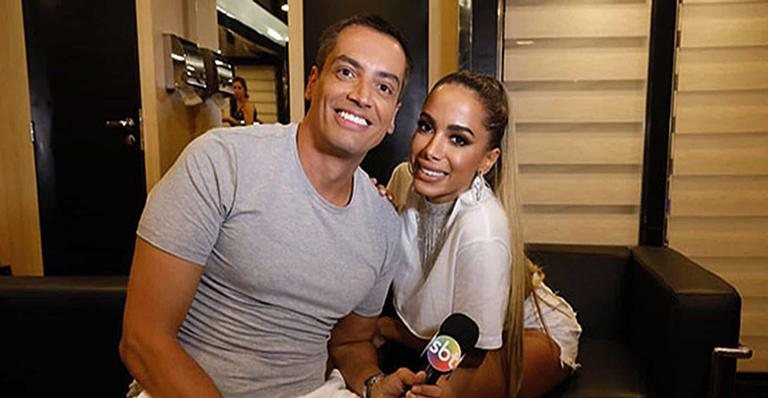 Anitta e Leo Dias trocam farpas no Instagram - Reprodução/SBT