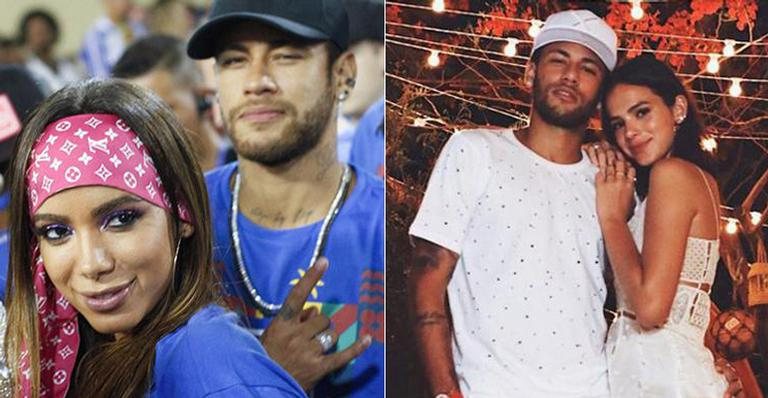 Anitta, Neymar Jr. e Bruna Marquezine - Brazil News/Reprodução/Instagram