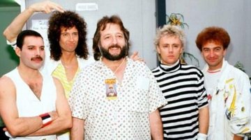 Queen com o famoso empresário Gerry Stickells - Reprodução/ Instagram