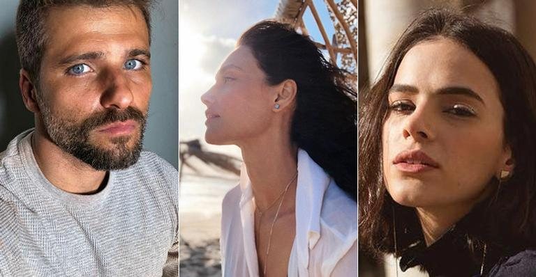 Bruno Gagliasso, Débora Nascimento e Bruna Marquezine - Reprodução/Instagram