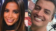 Leo Dias e Anitta - Globo/ Felipe Martini e Reprodução Instagram