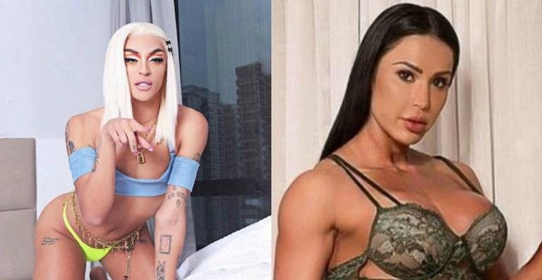 Pabllo Vittar e Gracyanne Barbosa - Instagram / Reprodução