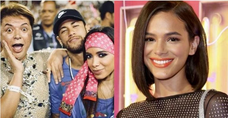 David Brazil, Neymar Jr, Anitta e Bruna Marquezine - Instagram/Reprodução/Manuela Scarpa/Brazil News