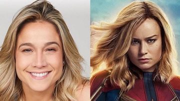 Fernanda Gentil e Brie Larson - Instagram/Reprodução