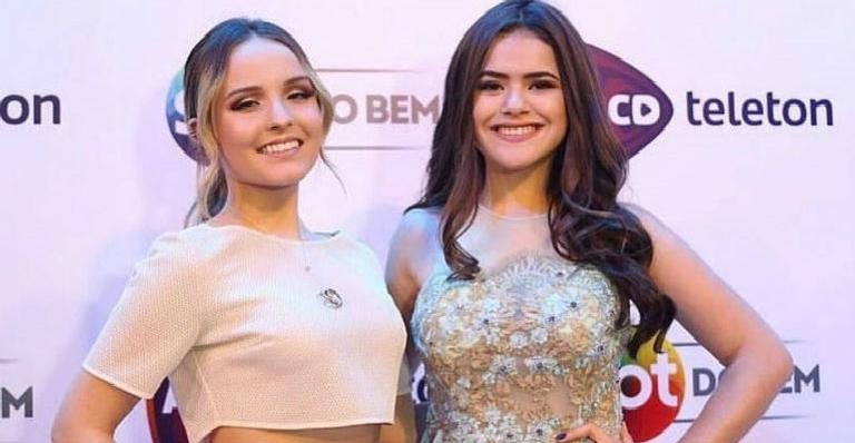 Larissa Manoela e Maísa Silva trabalham no SBT - Reprodução/Instagram