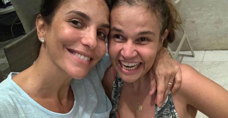 Claudia Rodrigues se encontra com Ivete Sangalo em Salvador - Reprodução Instagram