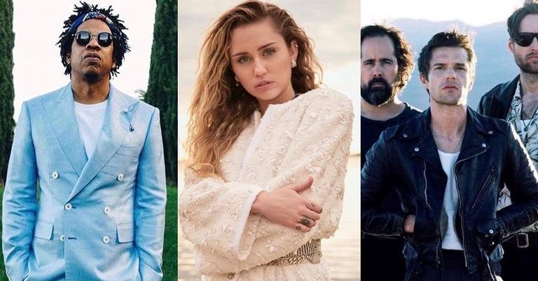 Jay-Z, Miley Cyrus e The Killeras são algumas atrações confirmadas para o festival - Instagram/Reprodução