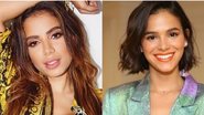 Anitta e Bruna Marquezine - Instagram/Reprodução/Thiago Duran/AgNews