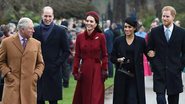 Charles, William, Kate Middleton, Meghan Markle e Harry - Reprodução/Instagram