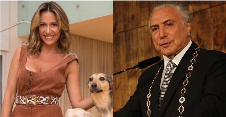 Luísa Mell e Michel Temer - Reprodução/Instagram