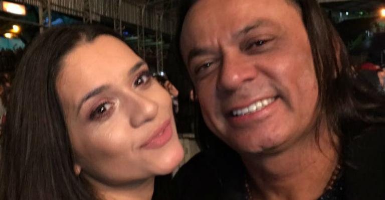 Frank Aguiar e a filha, Luma - Reprodução Instagram