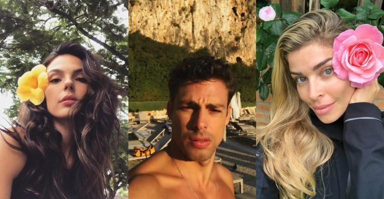 Isis Valverde, Cauã Reymond, Grazi Massafera - Instagram / Reprodução