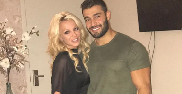 Britney Spears e Sam Asghari estão juntos há dois anos - Reprodução/ Instagram