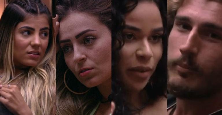 Hariany, Paula, Elana e Alan - Reprodução/TV Globo