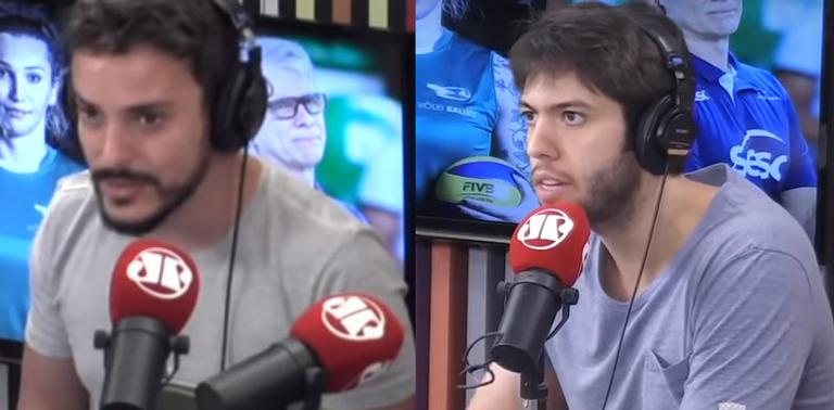 Fefito e Caio Coppolla discutem no "Morning Show" - Reprodução/YouTube