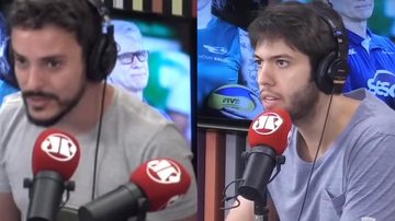 Fefito e Caio Coppolla discutem no "Morning Show" - Reprodução/YouTube