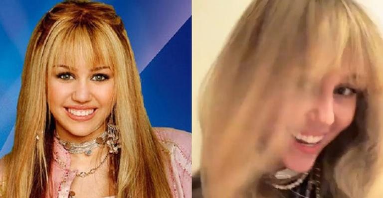 Hannah Montana e Miley Cyrus - Reprodução/Disney e Reprodução/Instagram