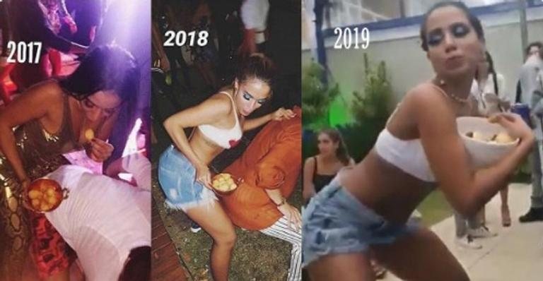 Meme de festa da Anitta - Reprodução/Twitter