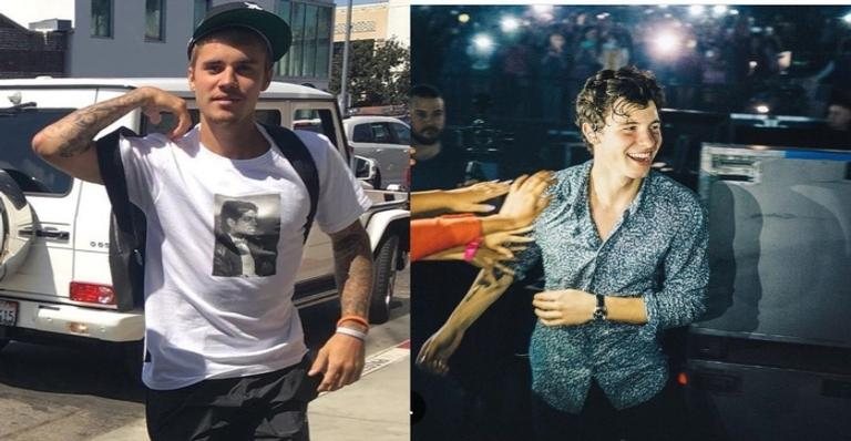 Shawn Mendes e  Justin Bieber - Reprodução/Instagram