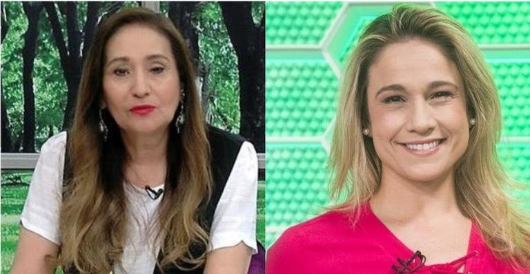 Fernanda Gentil e Sonia Abrão - Reprodução/Rede Tv!/TV Globo