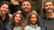 Ronaldo com todos os filhos - Reprodução Instagram