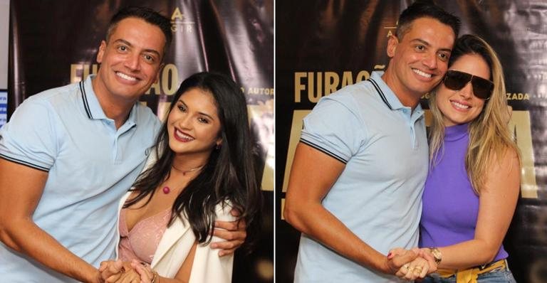 Mileide Mihale e Thyane Dantas com Leo Dias - Brazil News/Ediouro - Divulgação