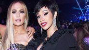 Jennifer Lopez e a rapper Cardi B - Kevin Mazur/WireImage