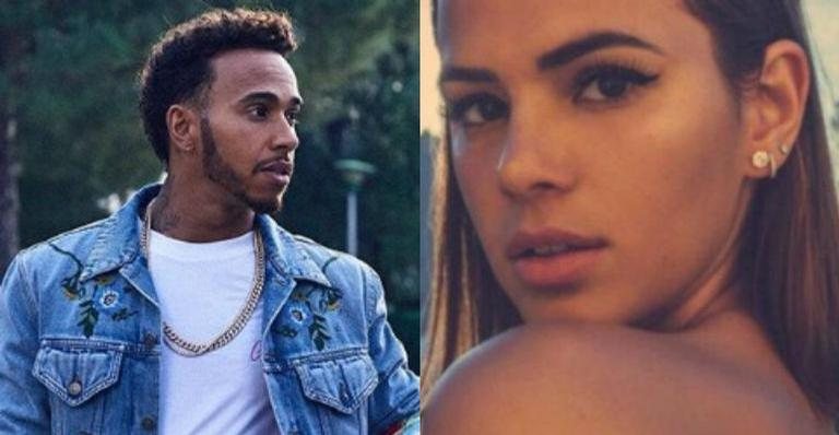 Lewis Hamilton e Bruna Marquezine - Reprodução/Instagram