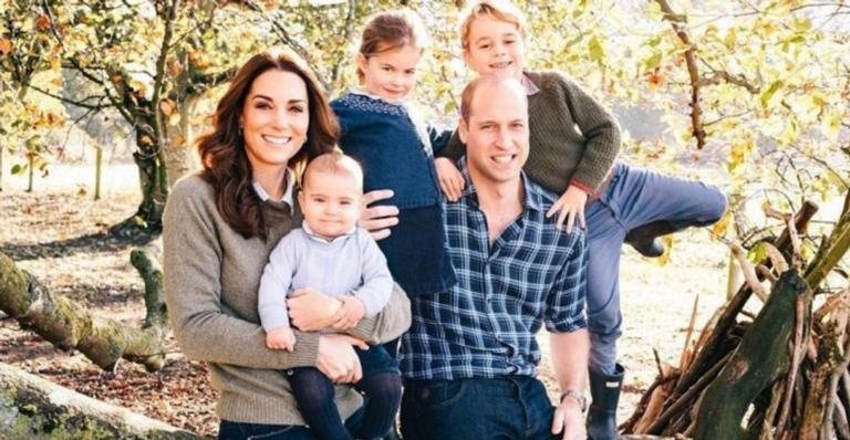 Kate Middleton, príncipe William e família - Reprodução/ Instagram