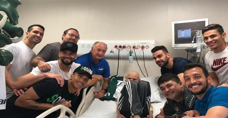 Craques visitaram outras crianças no Hospital e realizaram sonhos - Reprodução/Instagram