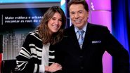 Rebeca Abravanel e Silvio Santos - Divulgação/SBT