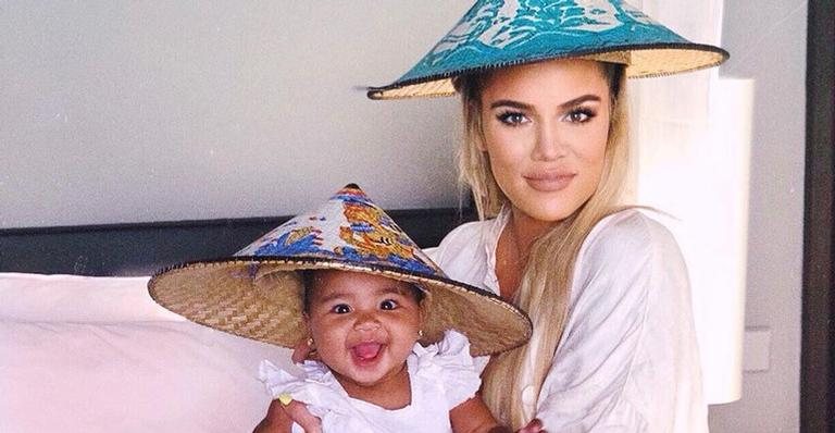 Khloe e True - Foto/Reprodução Instagram