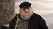 George R. R. Martin no set de gravação de Game of Thrones - Foto/Destaque Instagram HBO