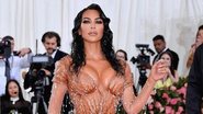 Kim Kardashian durante o tapete rosa no MET Gala 2019 - GETTY Images